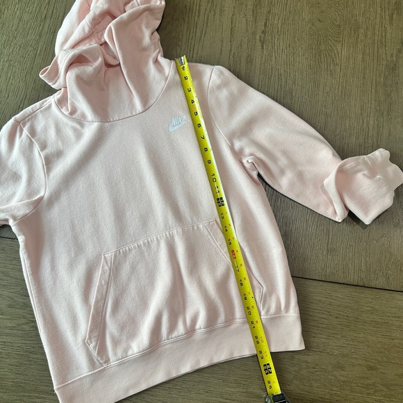 Nike Women’s Funnel Neck Sweatshirt Size Small Pink - Picture 7 of 9